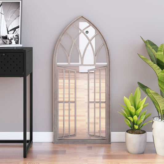 Veggspeil sand 100x45 cm jern