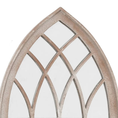 Veggspeil sand 70x30 cm jern