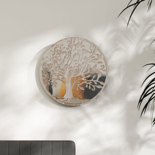Veggspeil sand 40x2,5 cm jern