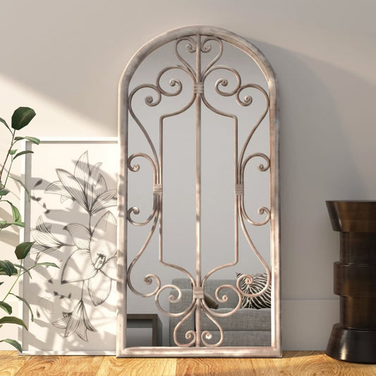 Veggspeil sand 100x45 cm jern