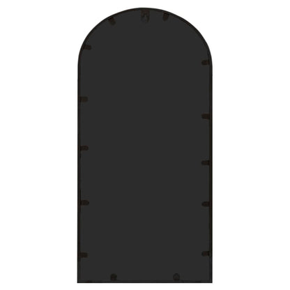 Veggspeil Svart 70x30 cm jern