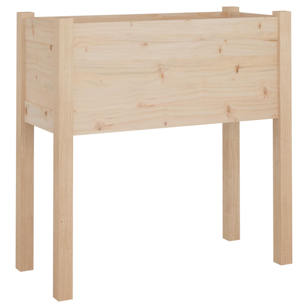 Plantekasse 70x31x70 cm heltre furu