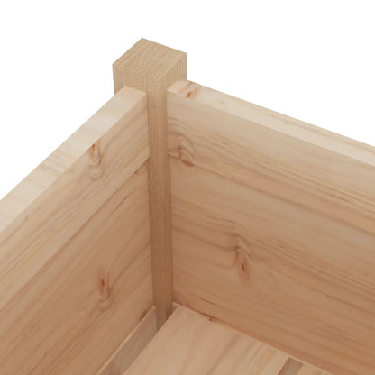 Plantekasse 70x31x70 cm heltre furu