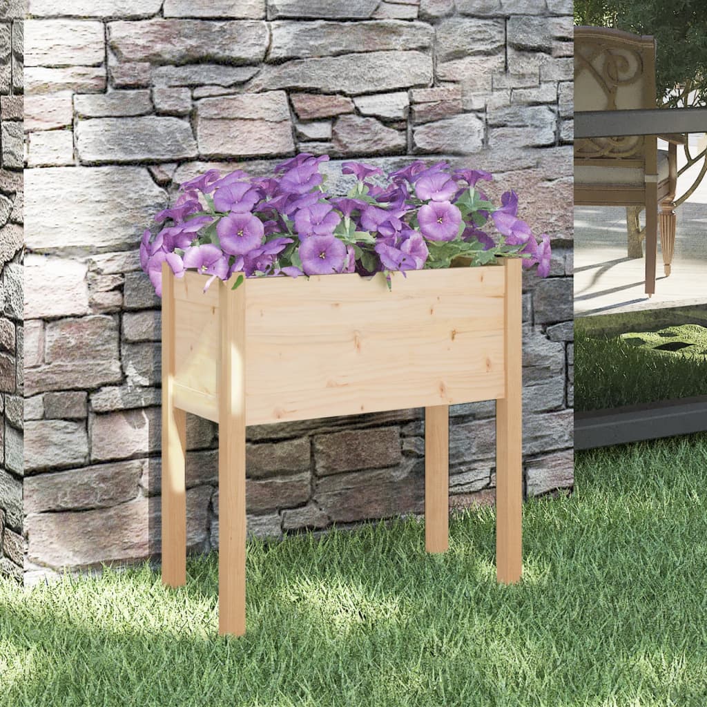 Plantekasse 70x31x70 cm heltre furu