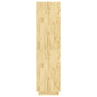 Bokhylle Tre Romdeler 80x35x135 cm heltre furu