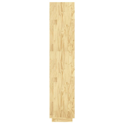 Bokhylle Tre Romdeler 80x35x167 cm heltre furu