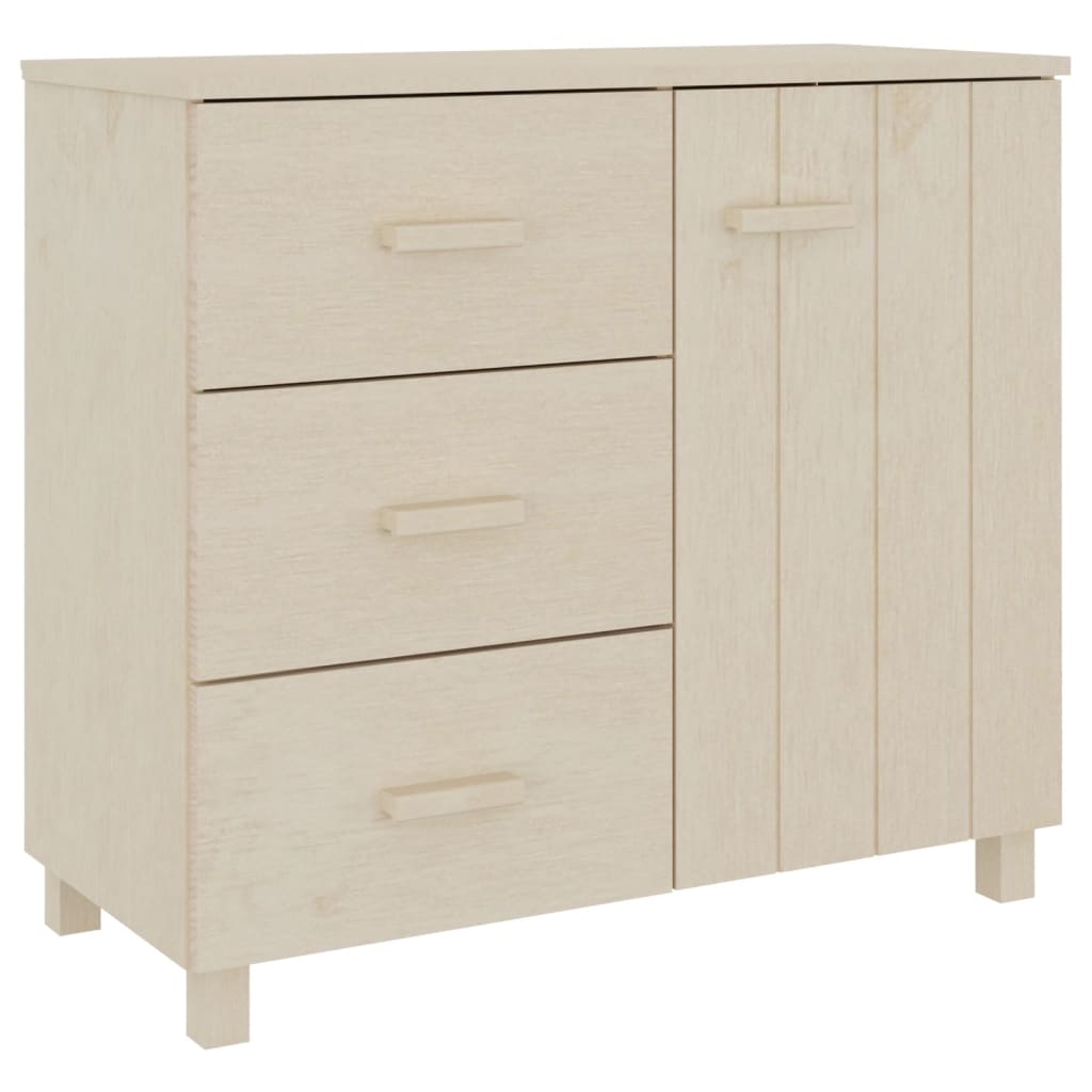 Skjenk Honningbrun HAMAR 90x40x80 cm heltre furu