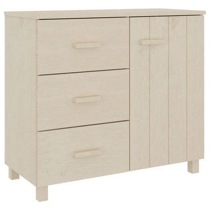 Skjenk Honningbrun HAMAR 90x40x80 cm heltre furu