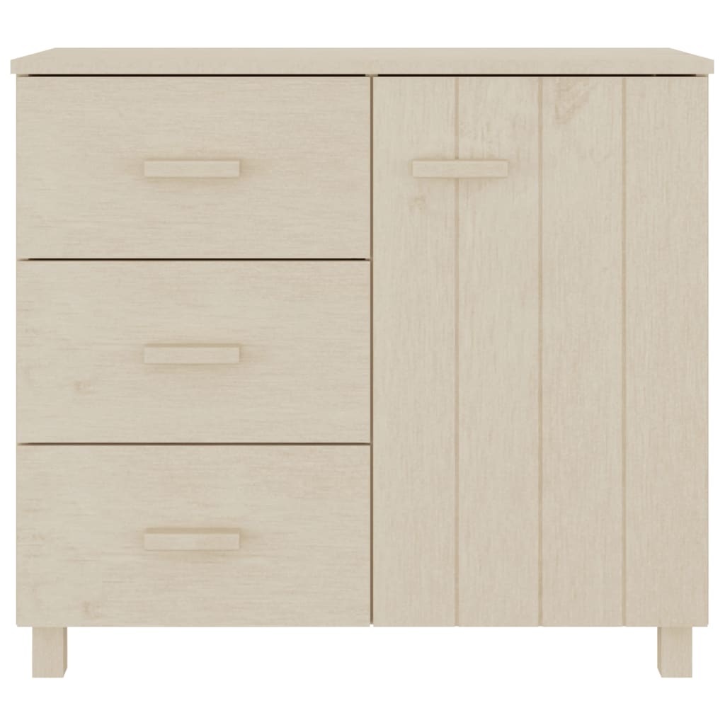 Skjenk Honningbrun HAMAR 90x40x80 cm heltre furu