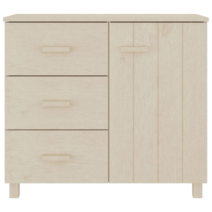 Skjenk Honningbrun HAMAR 90x40x80 cm heltre furu