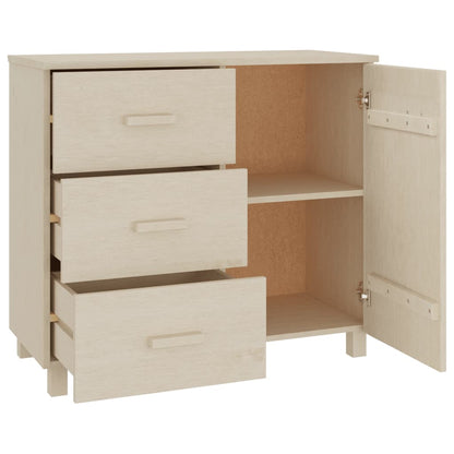 Skjenk Honningbrun HAMAR 90x40x80 cm heltre furu