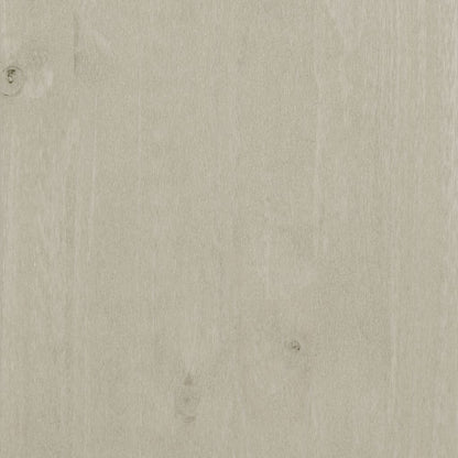 Skjenk Hvit HAMAR 90x40x80 cm heltre furu