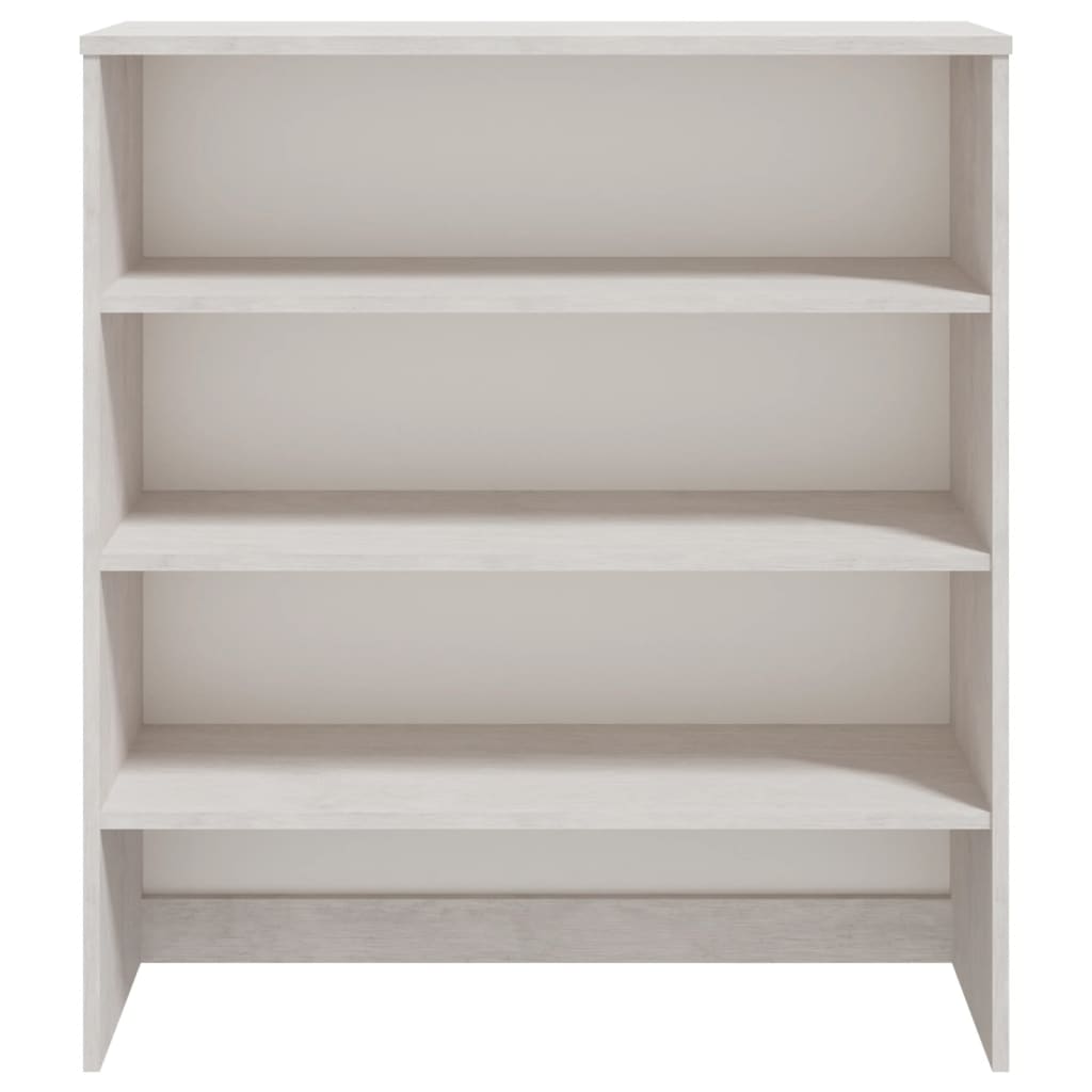 Skjenk Hvit Topp HAMAR 90x30x100 cm heltre furu