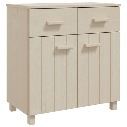 Kommode Honningbrun HAMAR 79x40x80 cm heltre furu