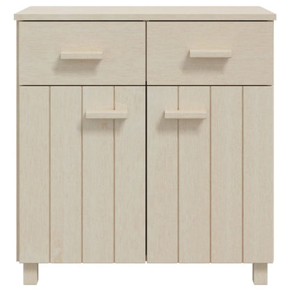 Kommode Honningbrun HAMAR 79x40x80 cm heltre furu