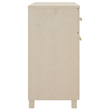 Kommode Honningbrun HAMAR 79x40x80 cm heltre furu