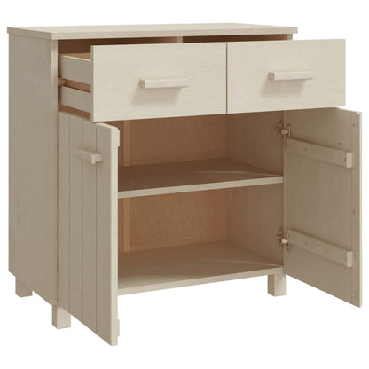 Kommode Honningbrun HAMAR 79x40x80 cm heltre furu