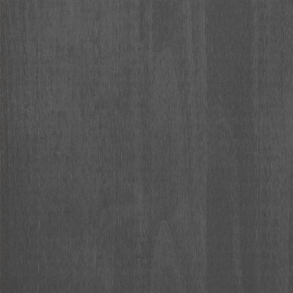 Skjenk Grå HAMAR 113x40x80 cm heltre furu