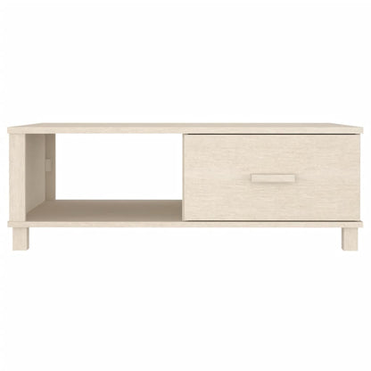 Salongbord Sofabord Tre heltre furu Honningbrun HAMAR 100x55x35 cm