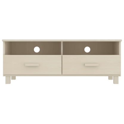 TV-Møbel Honningbrun TV-benk HAMAR 106x40x40 cm heltre furu