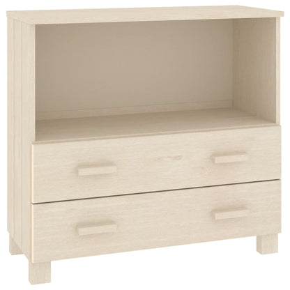 Kommode Honningbrun HAMAR 85x35x80 cm heltre furu