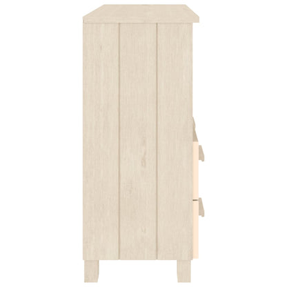 Kommode Honningbrun HAMAR 85x35x80 cm heltre furu