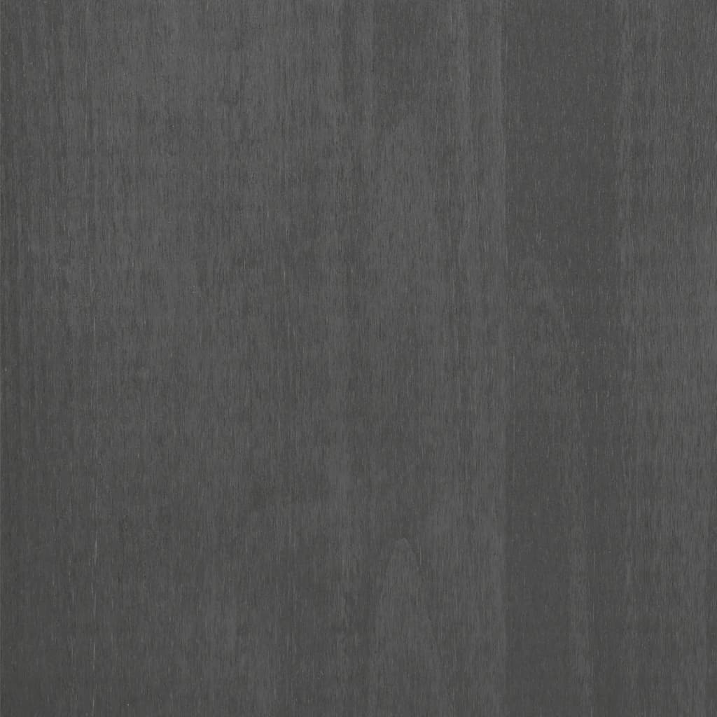 Skjenk Grå HAMAR 85x35x80 cm heltre furu