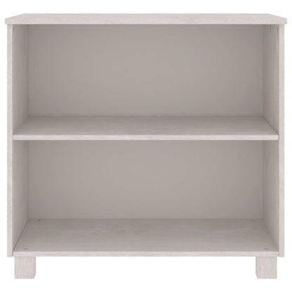 Skjenk Hvit HAMAR 85x35x80 cm heltre furu