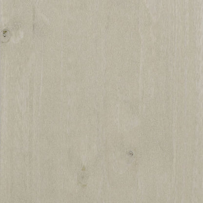 Skjenk Hvit HAMAR 85x35x80 cm heltre furu