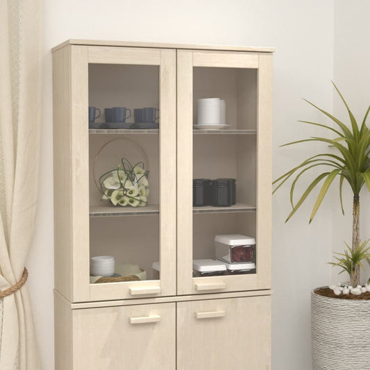Skjenk Honningbrun topp HAMAR 85x35x100 cm heltre furu