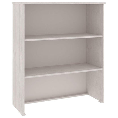 Skjenk Hvit topp HAMAR Hvit 85x35x100 cm heltre furu