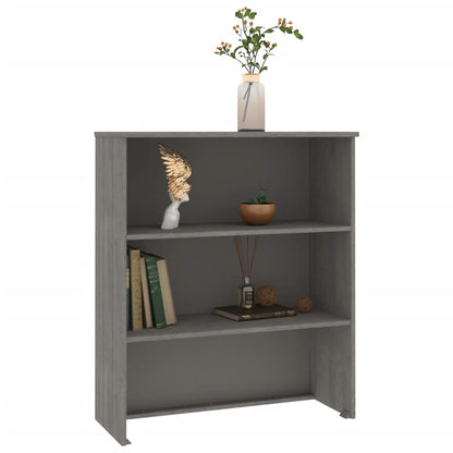 Skjenk Grå topp HAMAR lysegrå 85x35x100 cm heltre furu