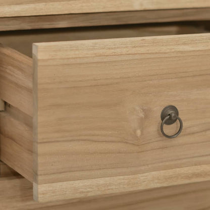 Kommode 40x30x100 cm heltre teak