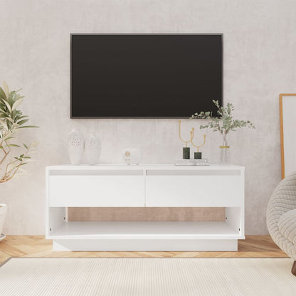 TV-Møbel Hvit TV-benk 102x41x44 cm