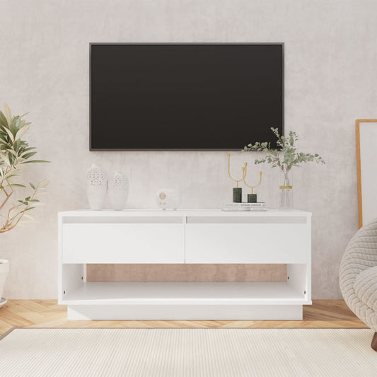 TV-Møbel Hvit TV-benk 102x41x44 cm