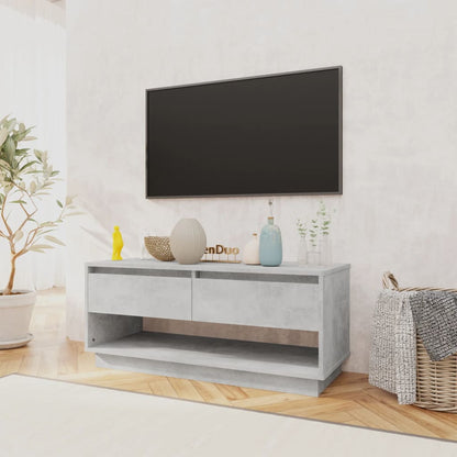TV-Møbel Betonggrå TV-benk 102x41x44 cm