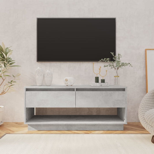 TV-Møbel Betonggrå TV-benk 102x41x44 cm