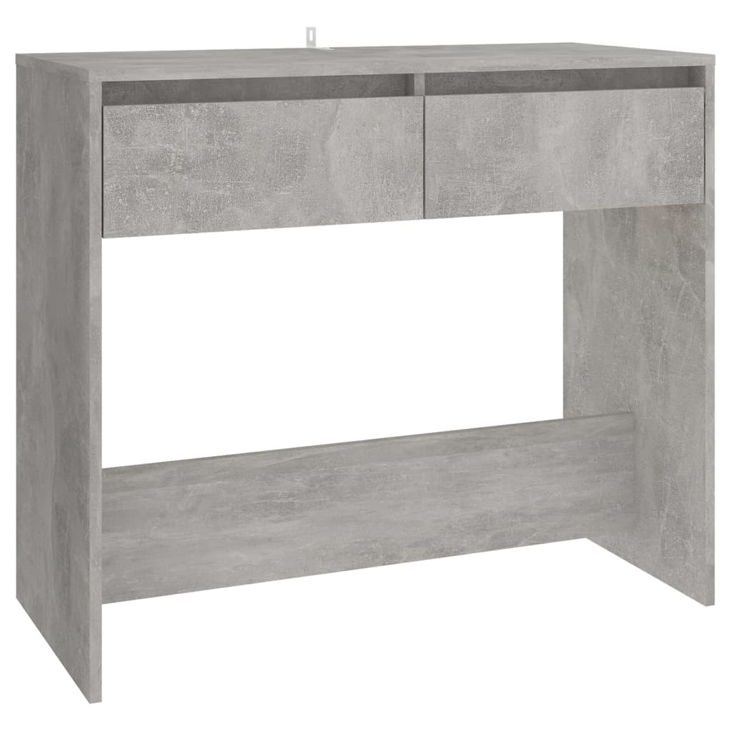 Avlastningsbord konsollbord Betonggrå 89x41x76,5 cm