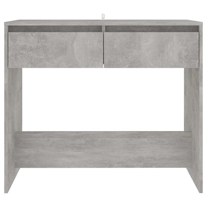 Avlastningsbord konsollbord Betonggrå 89x41x76,5 cm
