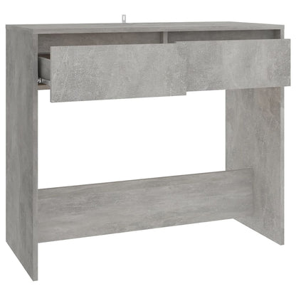 Avlastningsbord konsollbord Betonggrå 89x41x76,5 cm