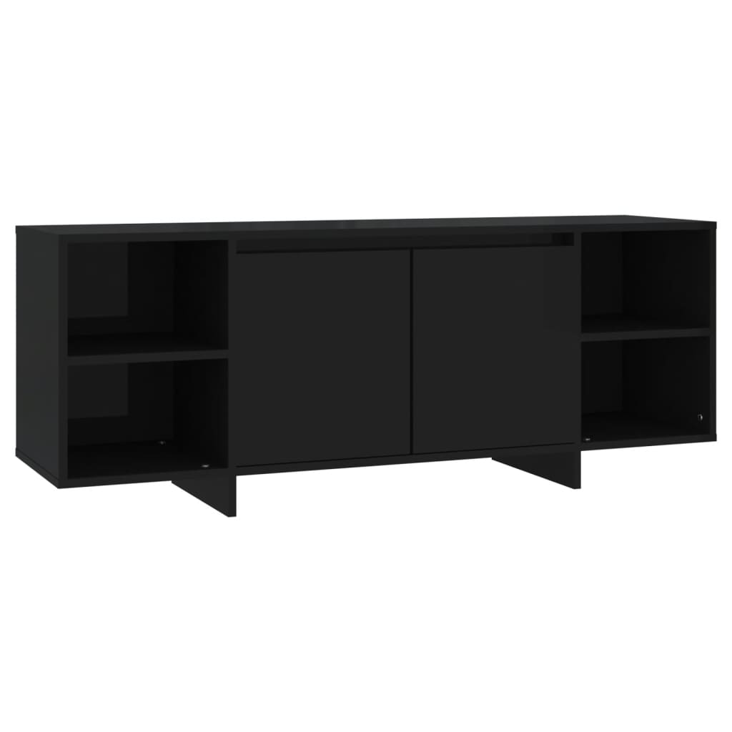 TV-Møbel Svart TV-benk 130x35x50 cm