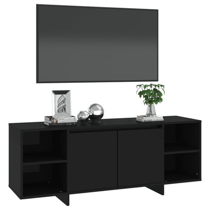 TV-Møbel Svart TV-benk 130x35x50 cm