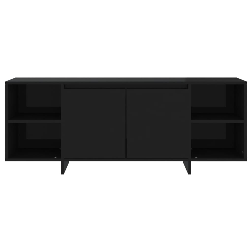 TV-Møbel Svart TV-benk 130x35x50 cm