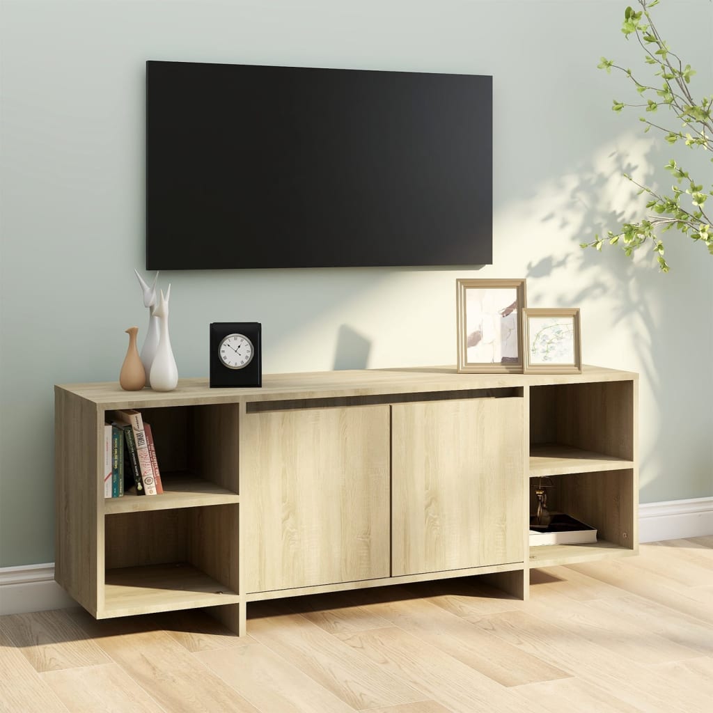 TV-Møbel Sonoma Eik TV-benk 130x35x50 cm