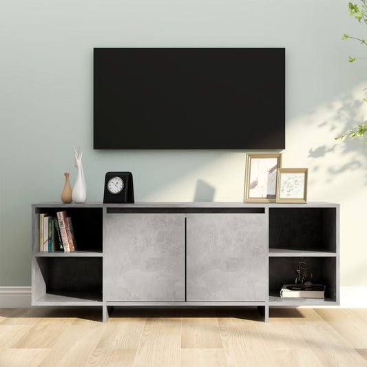 TV-Møbel Betonggrå TV-benk 130x35x50 cm