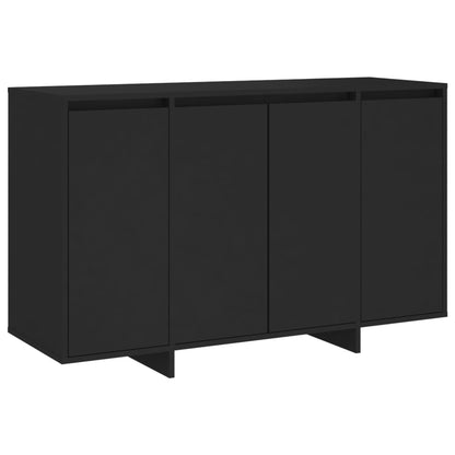 Skjenk Svart 120x41x75 cm