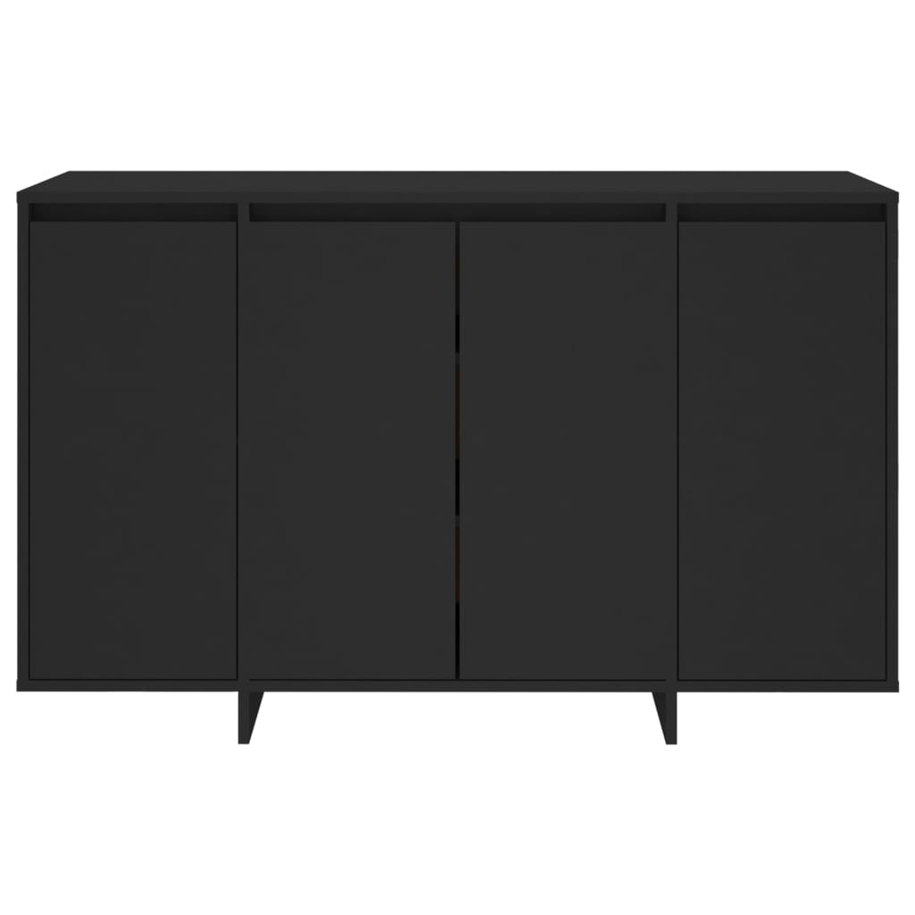 Skjenk Svart 120x41x75 cm