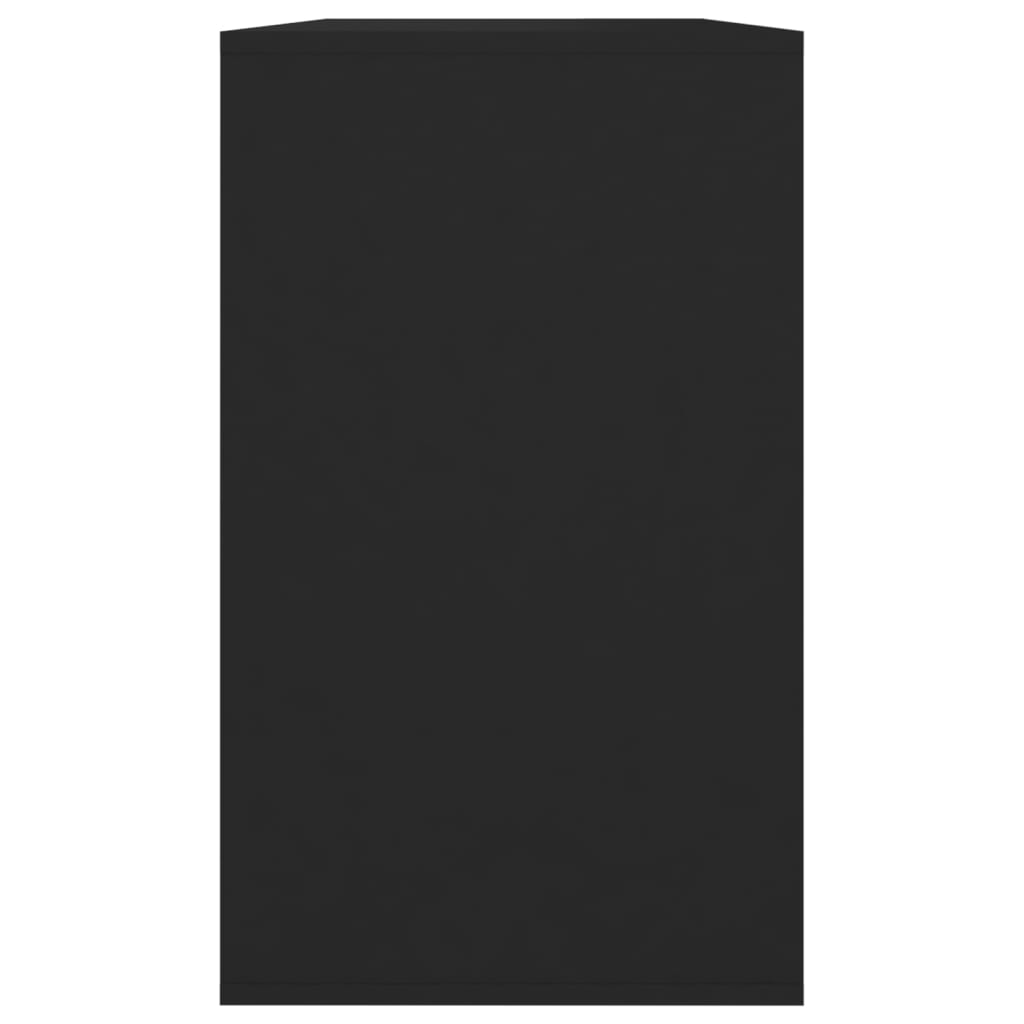 Skjenk Svart 120x41x75 cm