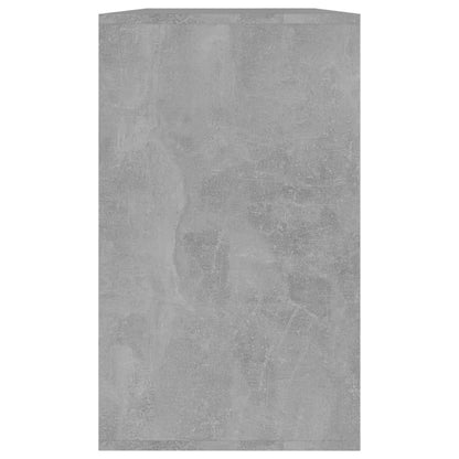Kommode Betonggrå 120x41x75 cm