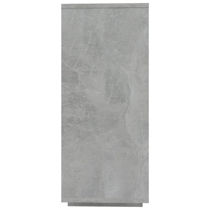 Kommode Betonggrå 120x30x75 cm